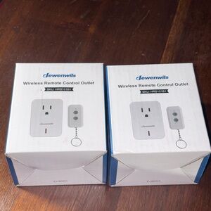 White Wireless Remote Control Outlet - 2 Pack